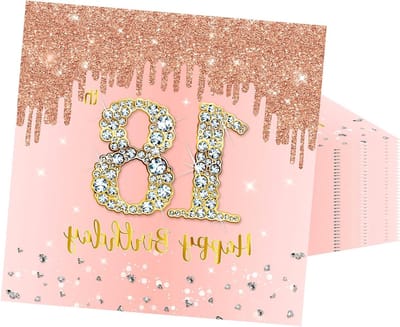 Verjaardagsnapkins 20st - rosegoud - 18e verjaardag - perfect voor feestjes - ShopVlot