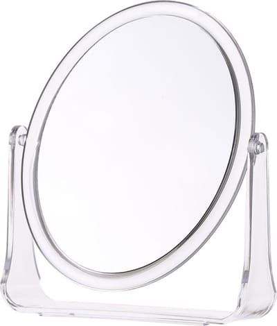 Bovista Make Up Spiegel - Opmaakspiegel - Staande Spiegel - Tafelspiegel - Tafel - Rond