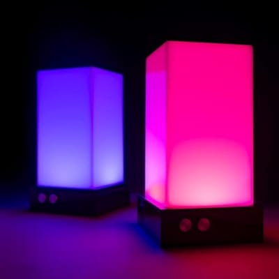 Telepathie Vriendschapslamp - Set van 2 met RGB-kleuren voor Verbindende Communicatie