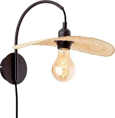 Brilliant Jefter - Wandlamp - Beige;Zwart