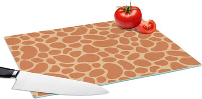 Glazen Snijplank - 39x28 - Giraffe - Afrika - Design - Snijplanken Glas