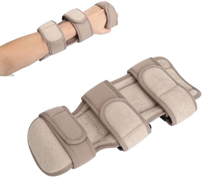Allecto - Hand Splint - Ergonomische Polssteun voor Herstel - Pijnverlichting - Comfortabel - Ondersteuning - Revalidatie - Geschikt voor Polsbless..