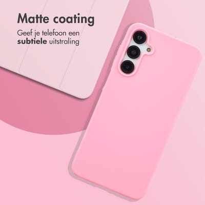 imoshion Hoesje - Geschikt voor Samsung Galaxy A16 (4G) / A16 (5G) - Color Backcover - Bubblegum Pink