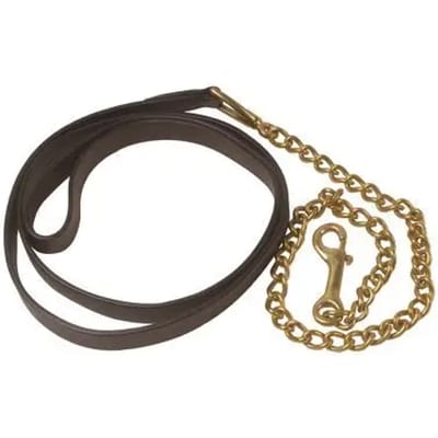 Leren longeertouw Umbria Equitazione