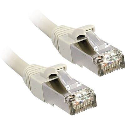 LINDY 47246 RJ45 Netwerkkabel, patchkabel CAT 6 F/UTP 5.00 m Grijs Snagless 1 stuk(s)