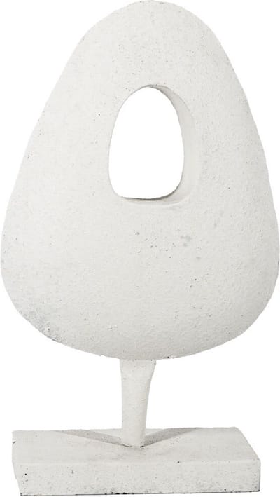 Ornament donut structuur wit