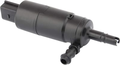 Koplampsproeier pomp - Sproeier pomp - Auto onderhoud - Rubberen metaallagers - 36 mm buitendiameter - Zwart