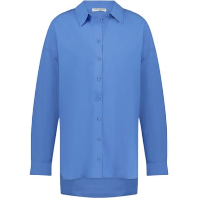 Circle of Trust Harper Blouse Cobalt Size: XS | Button-Down Shirts Outlet | Dames | Blauw