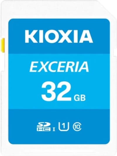 Toshiba-Kioxia 32GB SDHC Card CL10 für Card Recorder - Geheugenkaarten