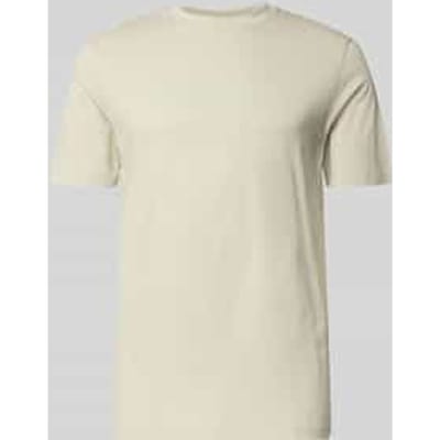 regular fit T-shirt van puur katoen model 'TE_LOGO'