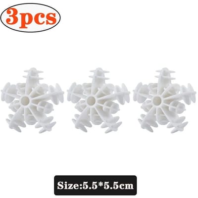 3 stuks Silicone Magic Wasballen Kleding Vlek Verwijdering Anti-wirwar Wasbal Herbruikbare Kleding Haar Remover Catcher Schoonmaken tool