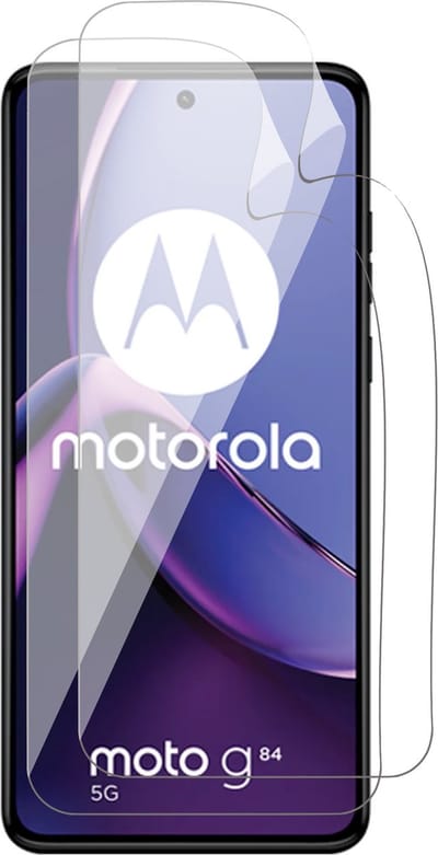 Screenprotector geschikt voor Motorola Moto G84 - 2x FlexGuard Screen Protector