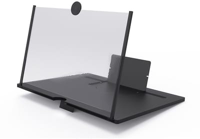 Schermvergroter voor mobiel Zwart (10")