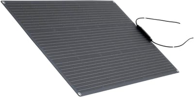 100W Monokristallijn Semi-Flexibel Zonnepaneel, Off-Grid Lader met MC4-uitgang, IP67 Waterbestendig, Geschikt voor Boten, Campers, Auto's, Hutten en Gebogen Oppervlakken