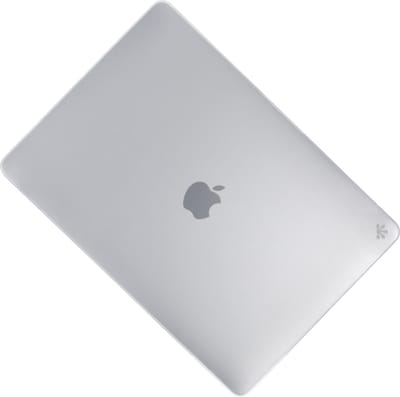 Gecko Covers MacBook Air 13 Clip on Case ('18/'19/'20) - Wit