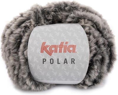 Katia Polar - 85 grijs - Polyester Garen