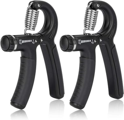Verstelbare Handgrijper voor Handspiertraining - Weerstandsbereik 5-60 kg, Set van 2 voor Revalidatie en Fitness