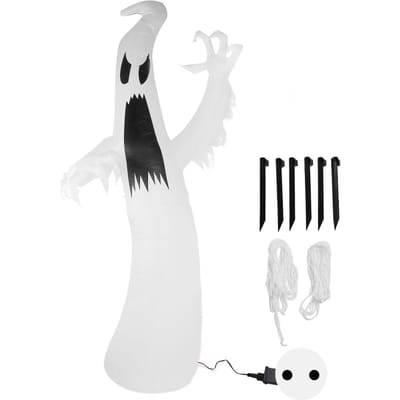 12 ft Halloween Opblaasbare Reusachtige Geest Opblaasbare Halloween Decoratie voor Binnen Buiten Tuin
