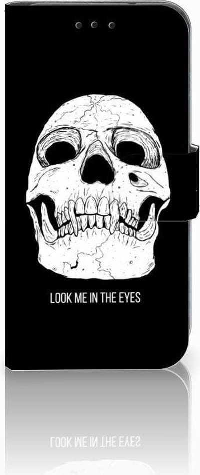 Telefoonhoesje met Naam Samsung Galaxy S10e Skull Eyes