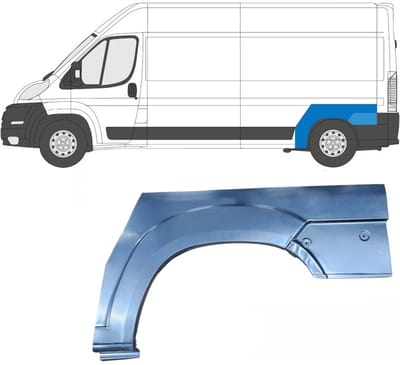 Reparatiepaneel achterspatbord voor Peugeot Boxer 2006-2025 / Links