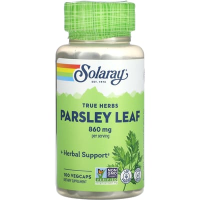 True Herbs, Peterselieblad, Plantaardige Capsules, 100 (430 mg per capsule)
