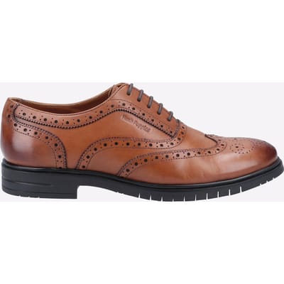 Hush Puppies Santiago Leren Herenschoenen Met Veters In Het Bruin