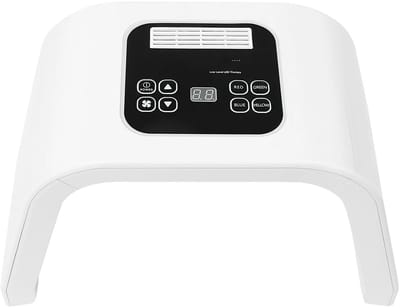 Sello! lichttherapielamp – gezichtsmasker – huidverzorging – huidverjonging – thermische ontspanning – 7 kleuren led – wit