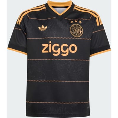 adidas Originals AFC Ajax 2026/27 Away Shirt Junior - Zwart - Kind, Zwart 7-8Y