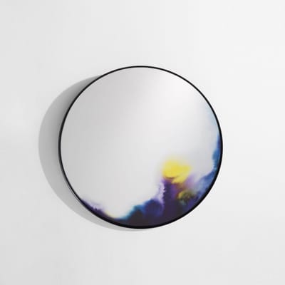 Petite Friture Francis Wandspiegel - blauw-lila - M