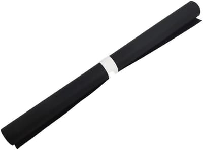 Kraftpapier Rol - Verpakking Papier - Decoreren en Knutselen - Universeel Bruin Papier - 38 cm x 5 m - Zwart