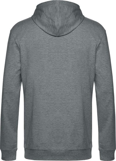 B&C Heren Hoodie (Midden-Grijze Heide)