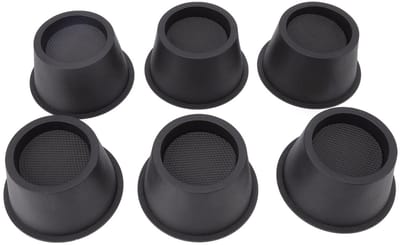 Dailygoods- Bedblok 7,1 cm - Meubelverhoger - Kunststof - Ergonomisch - Set van 6 - Verhoogde Blokken - Meubelverhogers