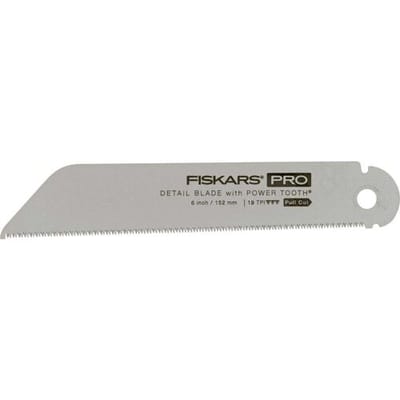 Fiskars Power Tooth - Uitwisselbaar Zaagblad - 150mm - 19TPI - Antiroestbescherming