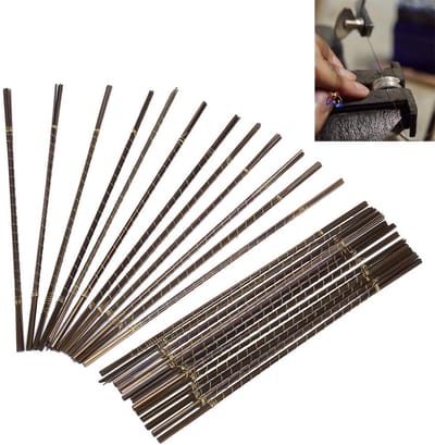 Dailygoods- Zaagmes 144 Stuks - Koolstofstaal - Hoge Taaiheid - Multifunctioneel - Voor Houtbewerking - Ideaal voor Sieraden Snijden - Zaagblad