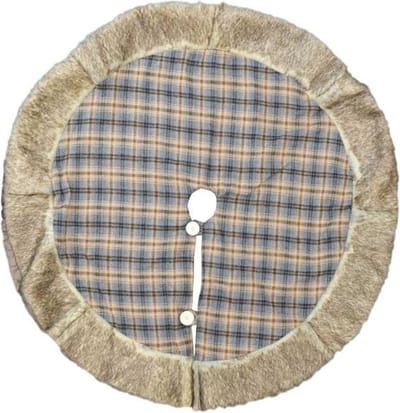 Unique Living - Treeskirt Noud 90cm Ø dessin 2 - Kerstboomkleed