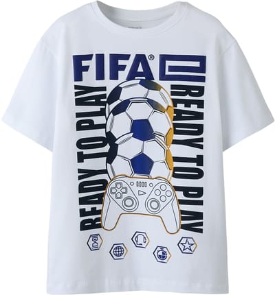 NAME IT - NKMASEKEL FIFAE SS NREG TOP BOX VDE - Jongens - T-shirts