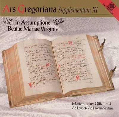 Ars Gregoriana 11 - In  Assumptione