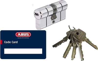 Abus deurcilinder 40 x 40 mm D6N Profilzylinder  shatterproof lock  lock insert