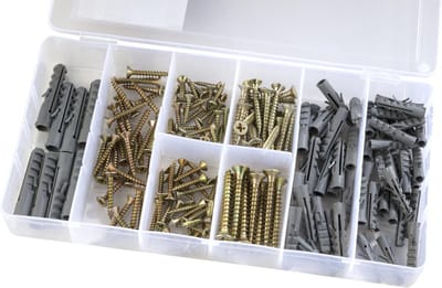 Work it schroef en plug assortiment, 178-delig