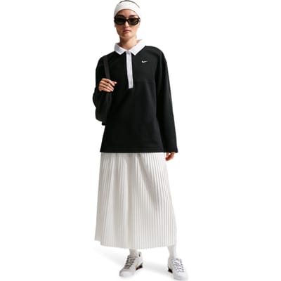 Nike Sportswear Broeken Dames - Wit - Maat 42 - Katoen Jersey