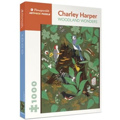 Charley Harper: Woodland Wonders 1,000-Piece Jigsaw Puzzle - Charley Harper