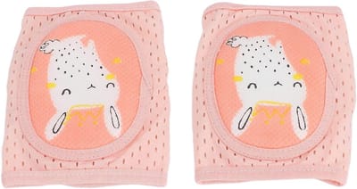 Baby Kniebeschermers - Kruip Pads - Baby Bescherming - Antislip Ademend - 26.5 cm - Grijs