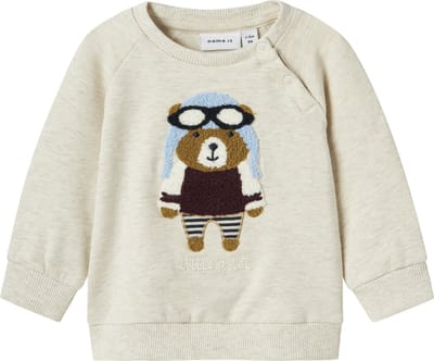 Name It baby jongens trui KIDDY White Regular Fit