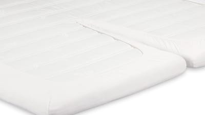 Beter Bed Select Jersey Hoeslaken Splittopper - 180 x 200/210/220 cm - 100% Katoen - Matrasbeschermer - Matrashoes - Off-White