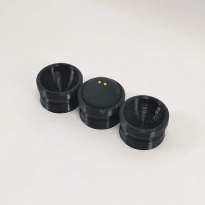 Demper Voeten - Apparaat Stabilisatoren - Apparatuur Dempen - Voorkomt Beweging - 3 Stuks - Zwart
