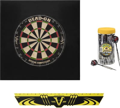 Dartbord Set - Pijltjesbord - Darten Spelen - Compleet Pakket - 18 Inch - Multicolor