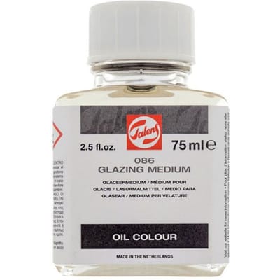 Medium voor glacis - Olieverf - Verdunnend - Glans - Talens - 75ml