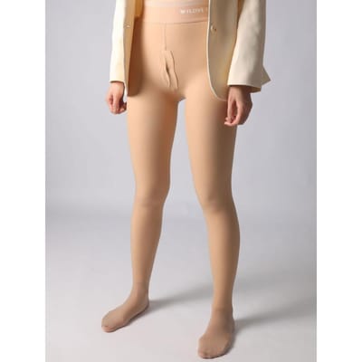 Winter Lente Glanzende Heren Leggings Slim-Fit Fluweel Warm Huidskleur Strakke Kousen Blote Benen Artifact Panty Kousen Lange Onderbroek Ball Pouch beige