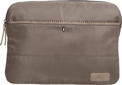Zebra Trends Elske Laptoptas Dames - Werktas voor laptop tot 13,3 inch - Schooltas van Nylon en Polyester - Donkertaupe