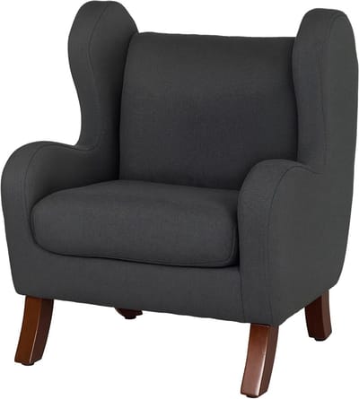 Comfortabele Kinderstoel met Oren - Vintage Grijs